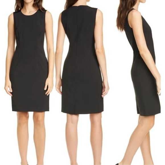 HUGO BOSS Dallasa Stretch Virgin
Wool Dress - Picture 1 of 15